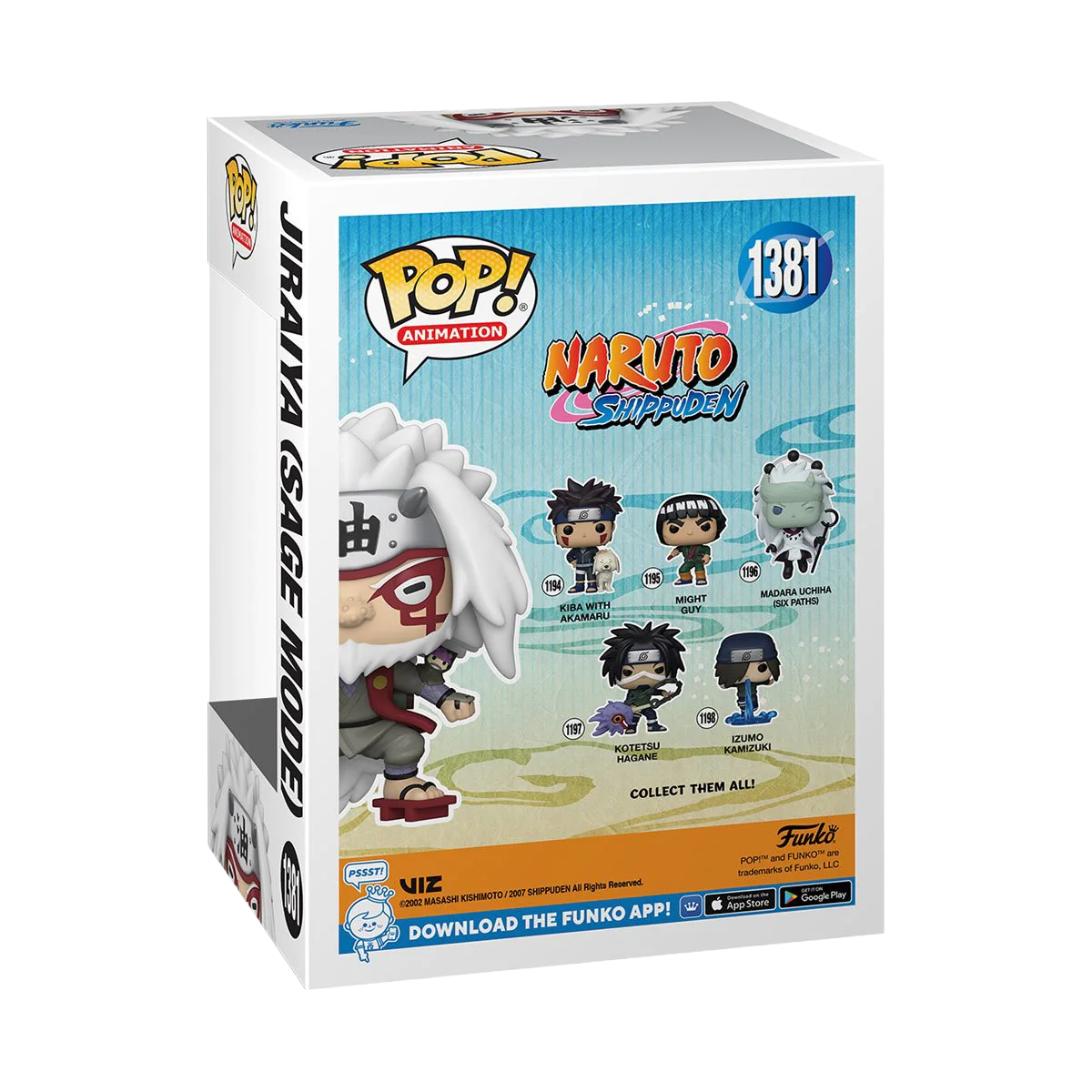 Funko Pop! Animation: Naruto Shippuden Jiraiya (Sage Mode) AAA Anime Exclusive