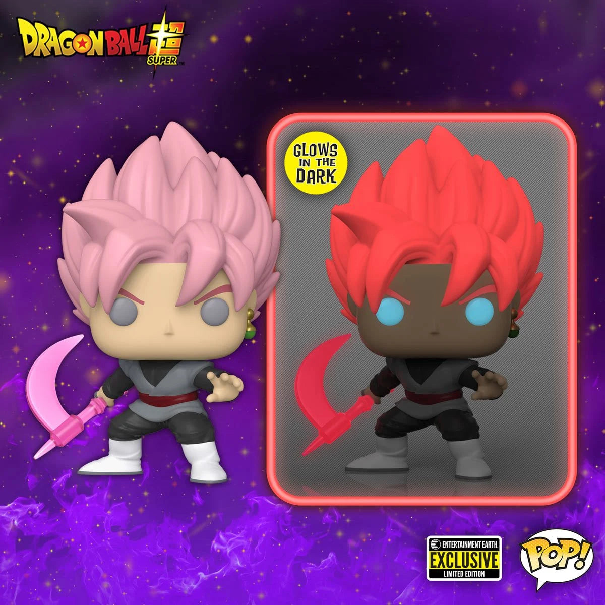 Funko Pop! Animation: Super Saiyan Rosé Goku Black GITD (EE Exclusive)