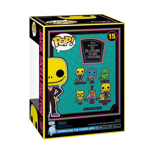 Funko Pop! Disney: The Nightmare Before Christmas - Jack (Blacklight)
