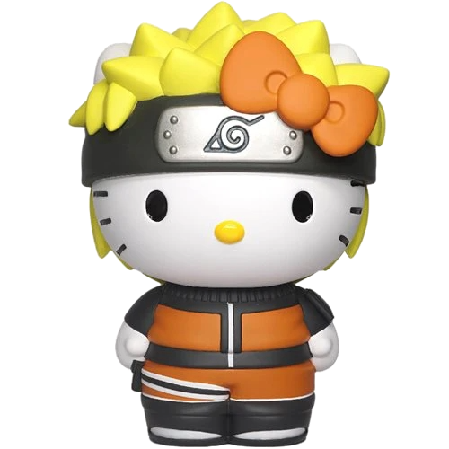 Sanrio Hello Kitty x Naruto PVC Figural Bank