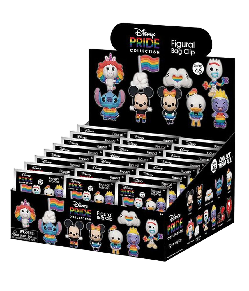 Disney Pride: Series 46 - 3D Foam Bag Clip (1 Random Figure)