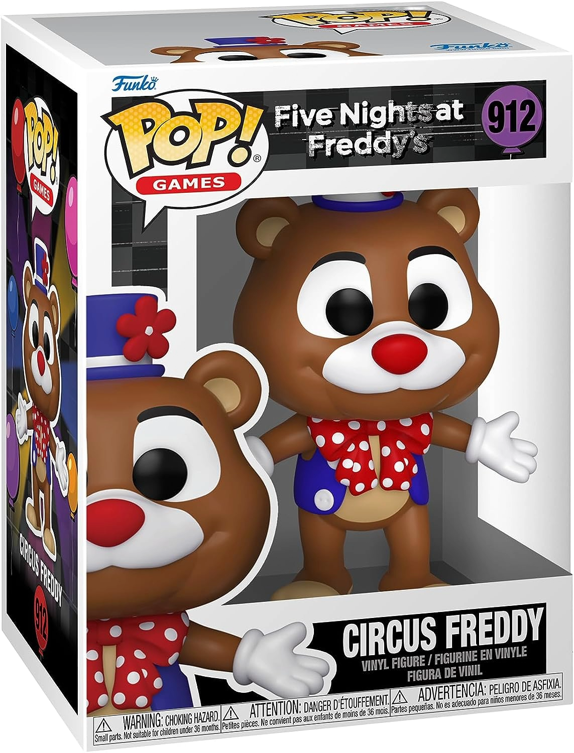 Funko Pop! Games: Five Nights at Freddy's Circus Freddy #912