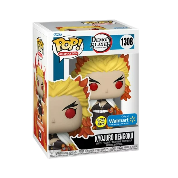 Funko Pop! Animation: Demon Slayer – Kyojuro Rengoku GITD (Walmart Exclusive) #1308