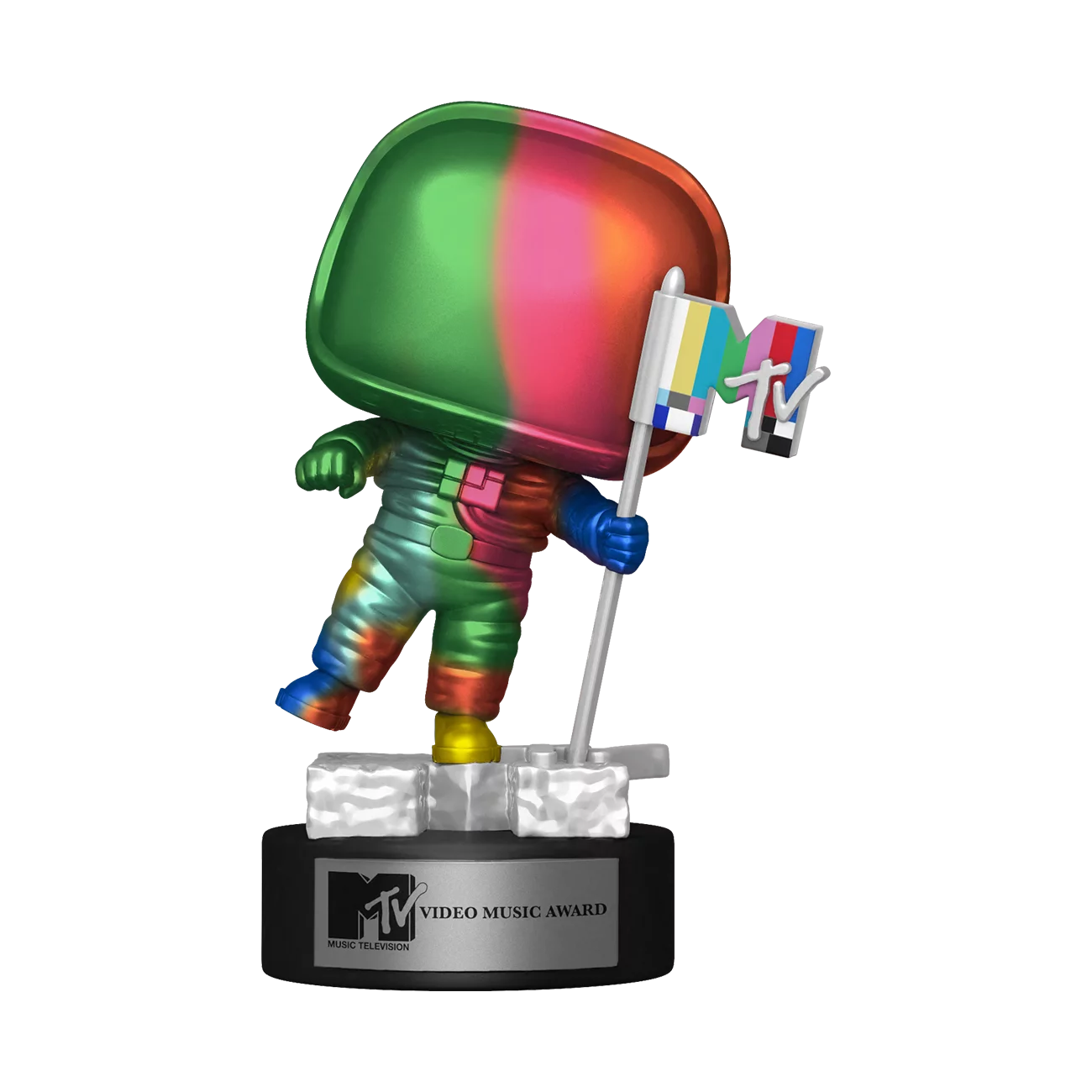 Funko Pop! Icons: MTV Moon Person (Rainbow)