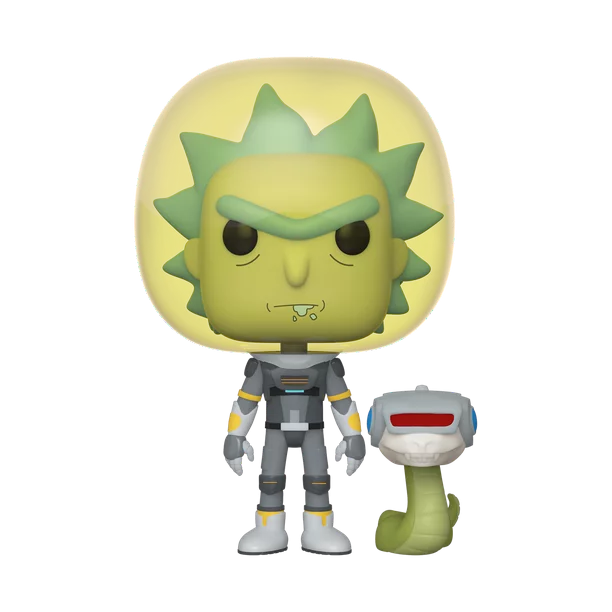Funko Pop! Animation: Rick and Morty - Space Suit Rick with Snake