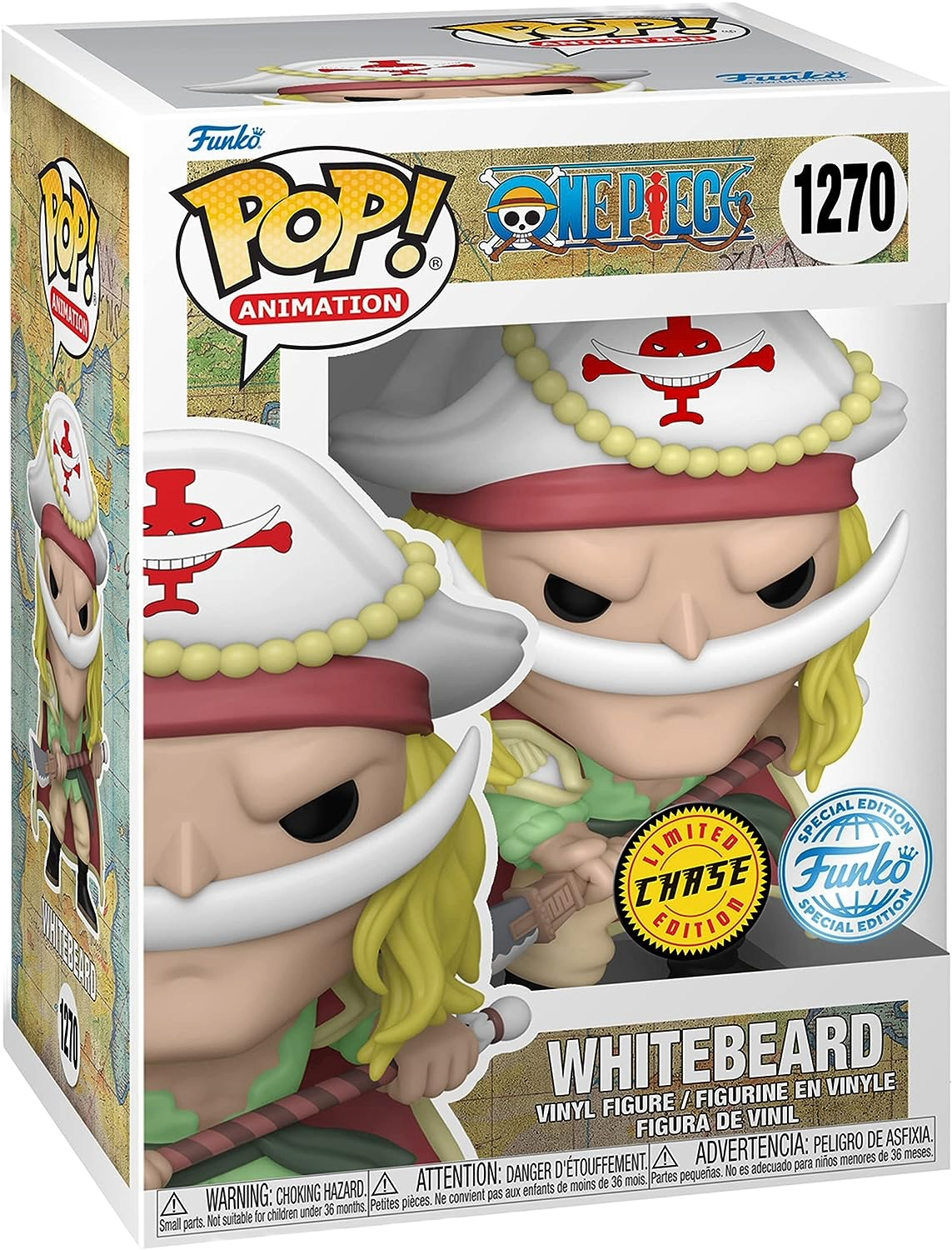 Funko Pop! Animation: Whitebeard - One Piece - Special Edition Exclusive Chase #1270