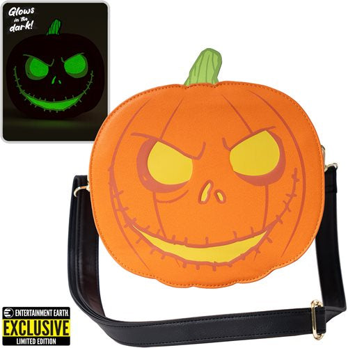 Nightmare Before Christmas Jack Pumpkin GITD Crossbody