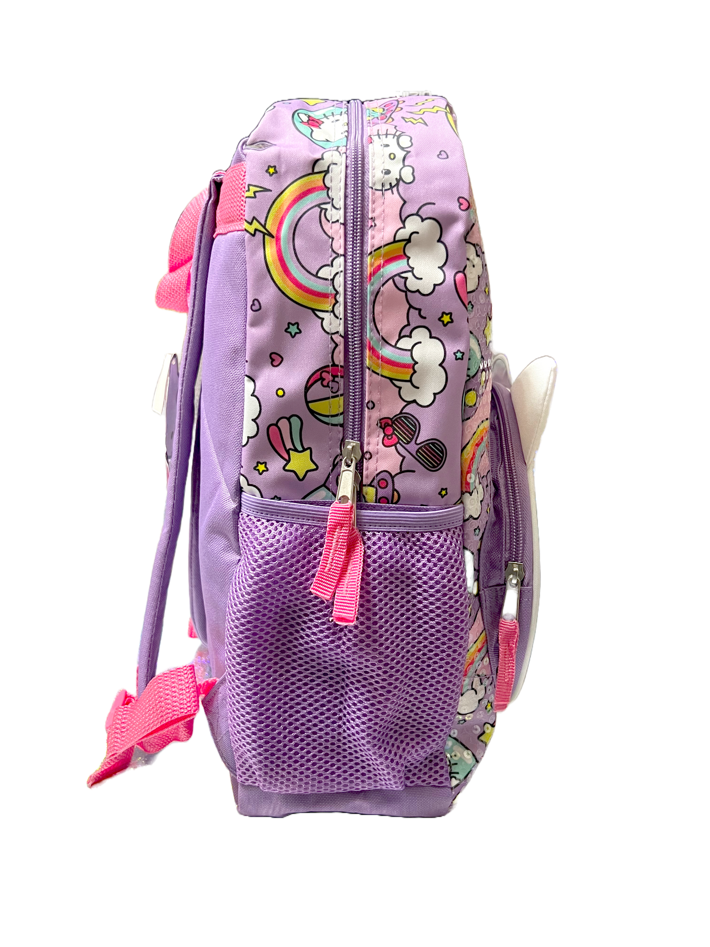Sanrio Hello Kitty Space and Rainbow Sequins Large Backpack