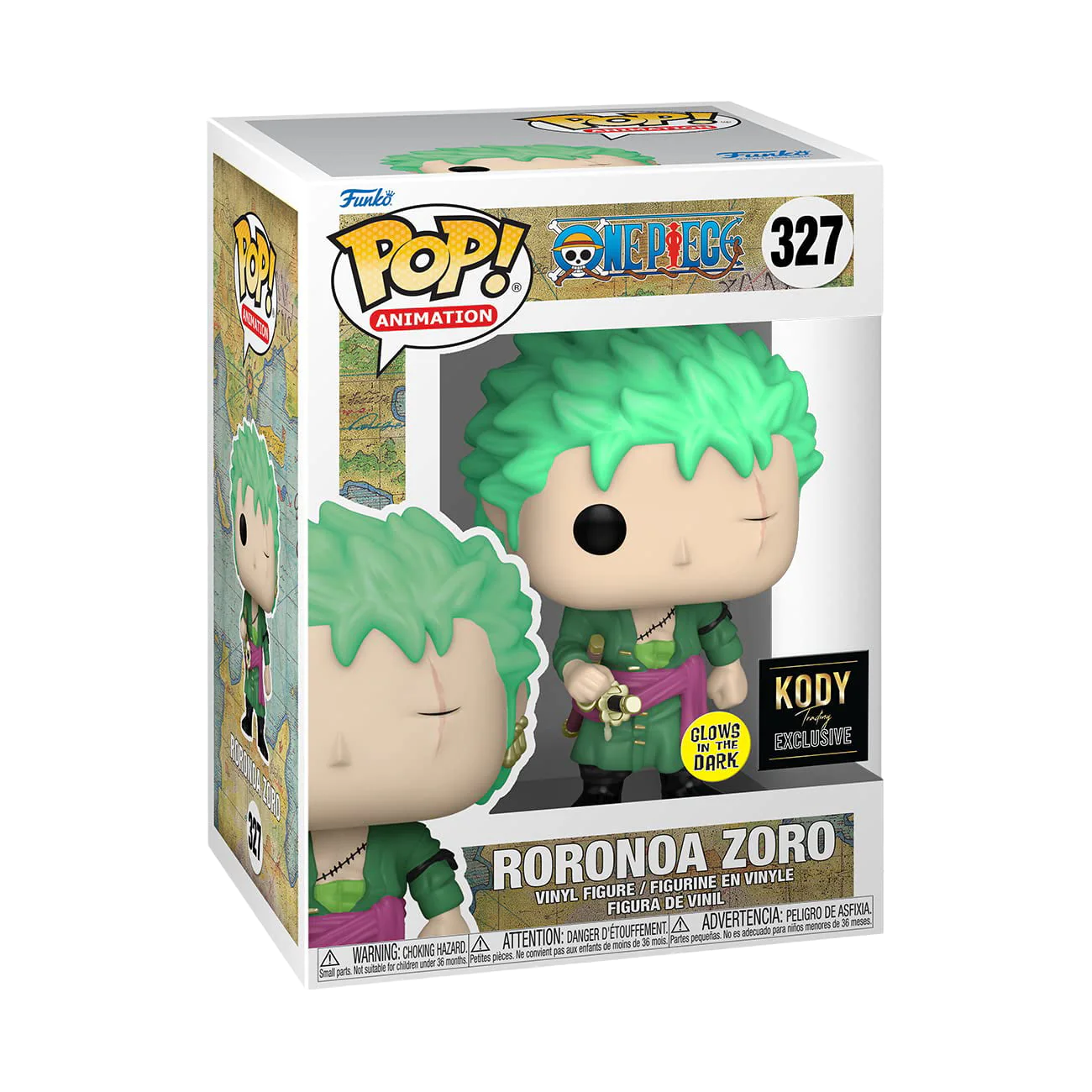 Funko Pop! Animation: One Piece - Roronoa Zoro GITD (Kody Trading