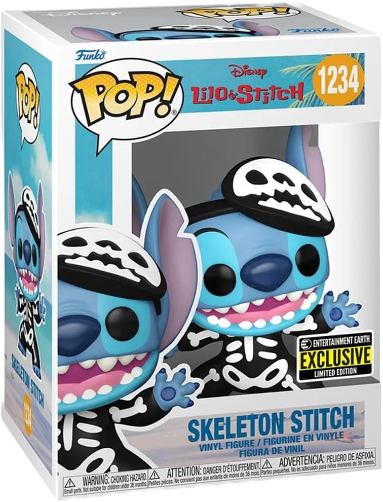 Funko Pop! Disney: Skeleton Stitch (Lilo & Stitch) EE Exclusive
