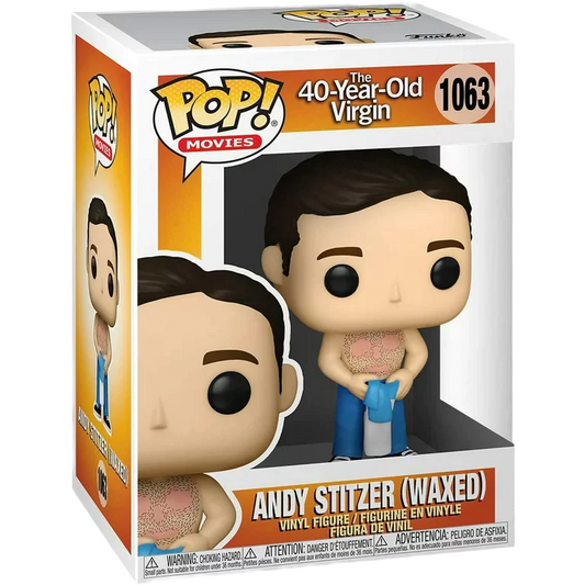 Funko Pop! Movies: The 40 Year Old Virgin - Andy Spitzer (Waxed) #1063