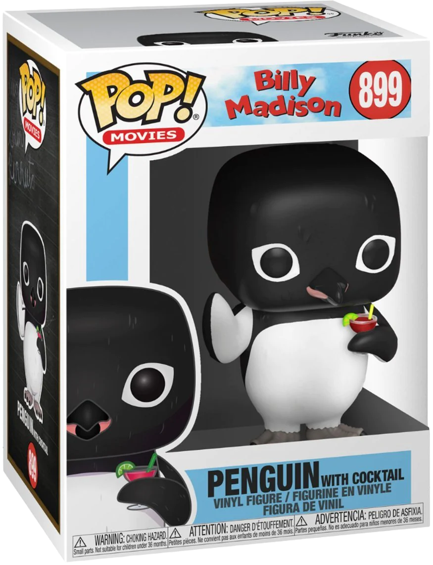 Funko Pop! Movies: Billy Madison - Penguin (With Cocktail)