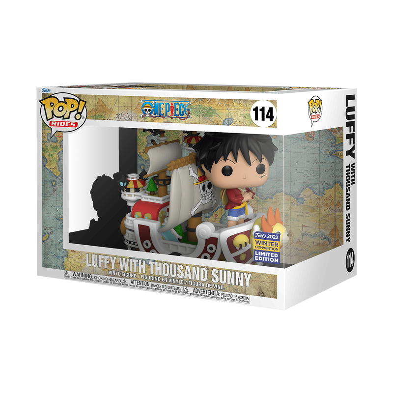 Pop! Rides: One Piece - Luffy with Thousand Sunny