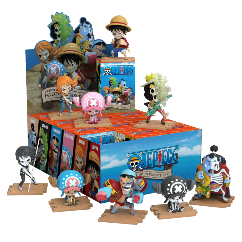 Freeny's Hidden Dissectibles: One Piece (Series 2) Collectibles| Single Box | 4" Vinyl Art Toy Blindbox