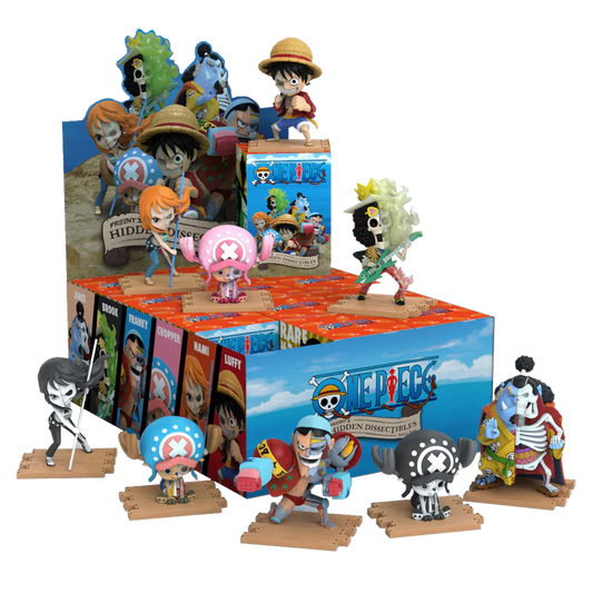 Freeny's Hidden Dissectibles: One Piece (Series 2) Collectibles| Single Box | 4" Vinyl Art Toy Blindbox