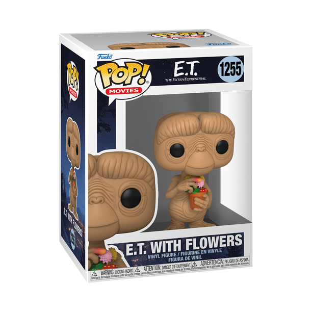 Funko Pop! Movies: E.T. The Extra-Terrestrial - E.T. with Flowers