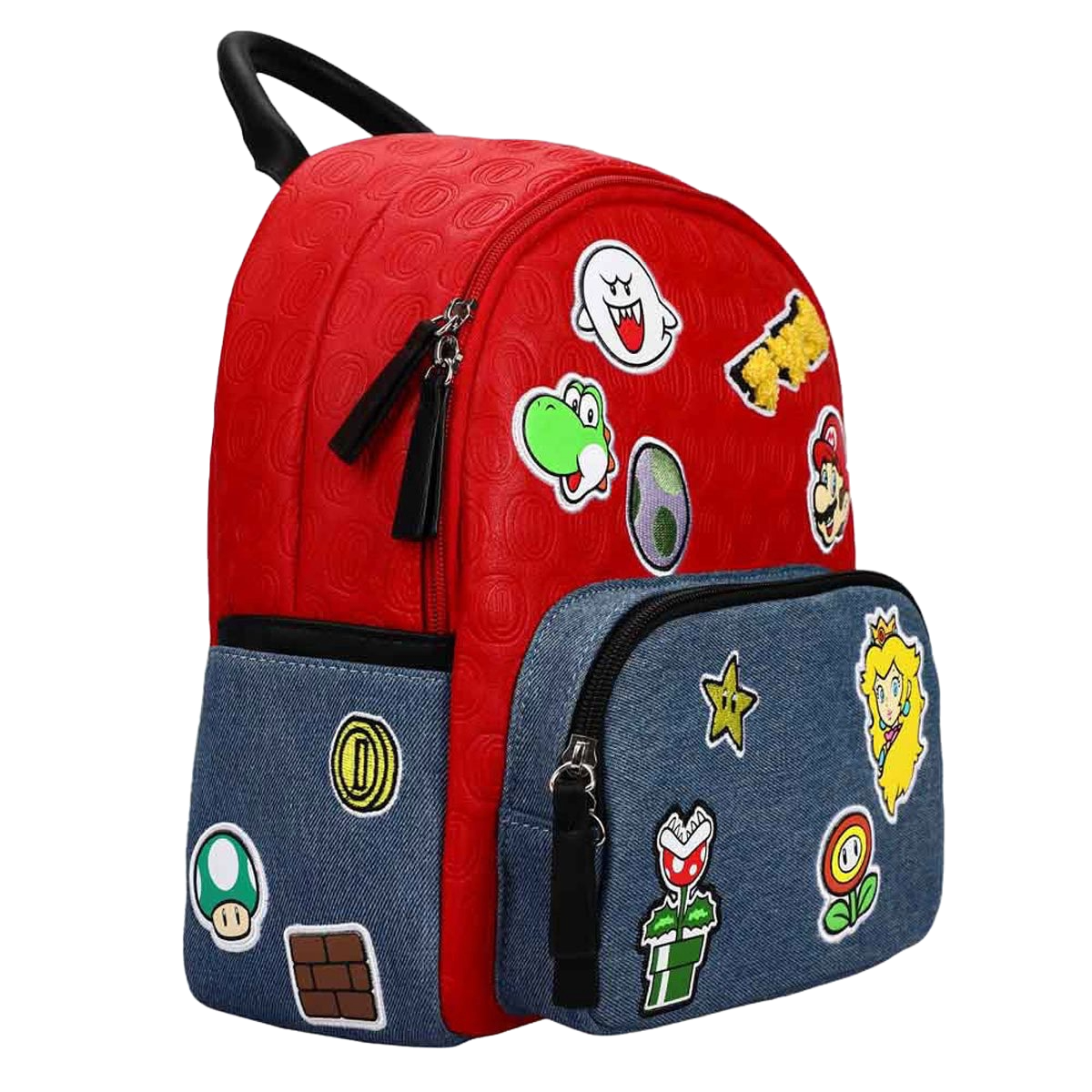 Super Mario Patches Mini Backpack