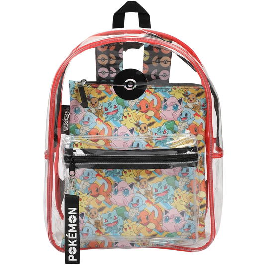 Pokemon Clear Backpack