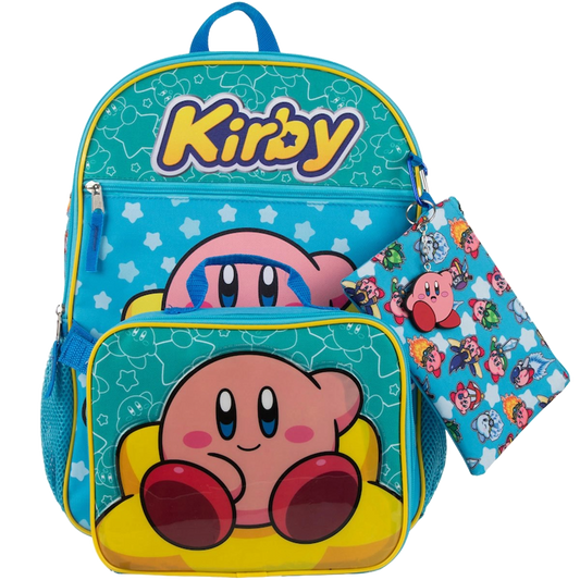 Kirby Large Backpack 5 pc set