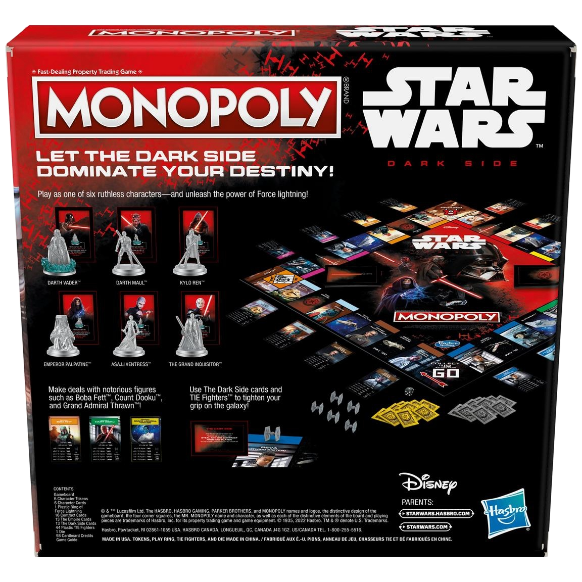 Monopoly: Disney - Star Wars Dark Side Edition