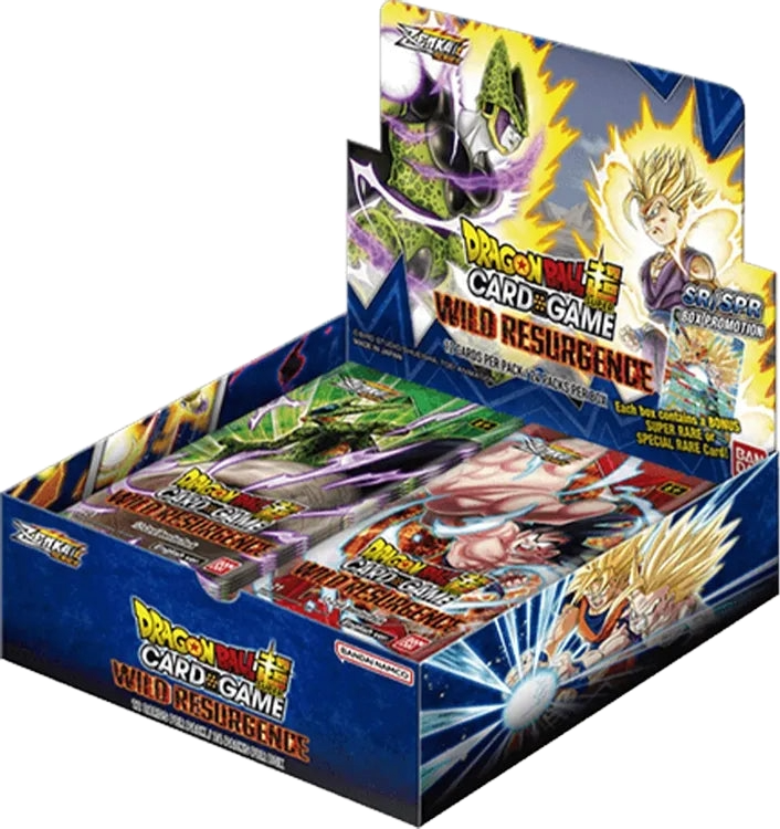 Dragon Ball Super TCG - Wild Resurgence SINGLE Booster Pack (12 Cards) DARCO DTLA Dragon Ball Super TCG - Wild Resurgence SINGLE Booster Pack (12 Cards) DARCO DTLA
