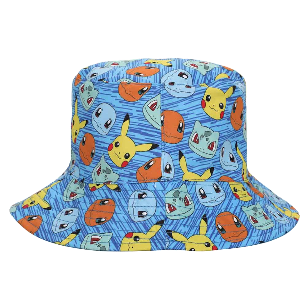 Pokemon Starters Youth Bucket Hat