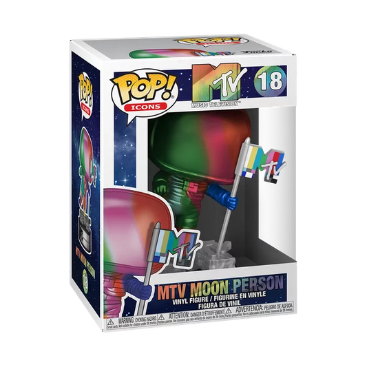 Funko Pop! Icons: MTV Moon Person (Rainbow)